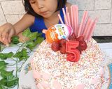 Foto langkah ke 3 dari resep Rainbow cake.