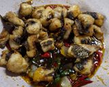 Foto langkah ke 4 dari resep Fillet Ikan Sebelah Masak Kecap Saus Tiram.