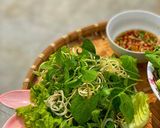 A picture of step 3 of Mi Quang with Chicken and Quail Eggs.