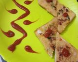 A picture of step 3 of Rava Toast.