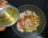 A picture of step 1 of Bajara Muthiya.