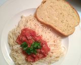 Hình bước làm 5 của món Mì Ý Spaghetti