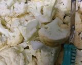 A picture of step 2 of Aloo gobhi.