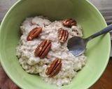 Diós zabkása pekándióval a tetején recept fázis 2 fotója
