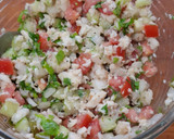 Foto del paso 3 de la receta: Tostadas de pescado a la mexicana
