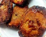 Rántott karaj tepsiben, kukoricasalátával tálaltam recept fázis 3 fotója