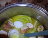 Foto langkah ke 3 dari resep Telur ayam tahu kuah santan.