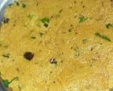 Dhokla indian dish recipe step 2 photo