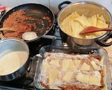 Foto del paso 4 de la receta: Lasagna bolognesa con salsa bechamel