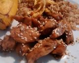 Foto del paso 4 de la receta: Trocitos de pollo con jengibre
