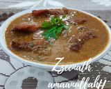 A picture of step 4 of Hyderabadi Machli Ka Khatta Salan.