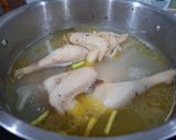 Hình bước làm 1 của món Cháo Gỏi Gà