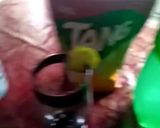 A picture of step 1 of Cucumber limca.