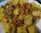 Foto langkah ke 5 dari resep Tahu Cabe Garam.