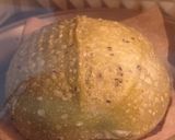 Foto langkah ke 20 dari resep Wijen Hitam Putih Pandan Sourdough Bread (Open Bake Method).