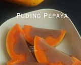 Foto langkah ke 4 dari resep Puding Pepaya.