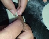 A picture of step 10 of Dumplings or Momos Served With Chilli Oil.