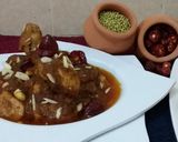 A picture of step 6 of Shahi Qorma.