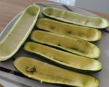 Foto del passaggio 2 della ricetta Zucchine Ripiene Riso e Menta 🍃🍚