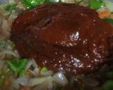A picture of step 4 of Sprial Pasta in Red Sauce (My Style).