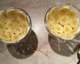 Pudingos desszert banánnal és kinder csokival 😍 recept fázis 2 fotója
