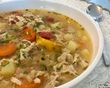 Foto del paso 7 de la receta: Sopa de pollo con verduras