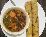 A picture of step 8 of Bean stew#4weekschallenge.