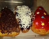 Foto langkah ke 8 dari resep Donat Pizza tanpa ulen.