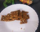 A picture of step 4 of Gujarat special sweet.
