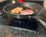 A picture of step 1 of Pork Loin in Onion Sauce.