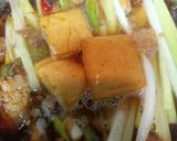 家常蔥滷豆干的食譜步驟2照片
