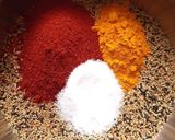 A picture of step 2 of Mango pickle.