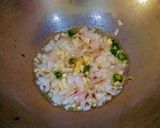 A picture of step 1 of Veg Fried Rice.