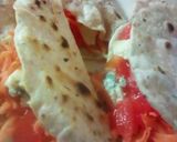 Foto del paso 3 de la receta: Rapiditas (wraps) de verduras frescas y queso azul