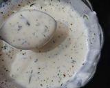 A picture of step 3 of Homemade Ranch dressing.