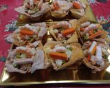Foto del paso 3 de la receta: Cestitas de ensaladilla y mariscos