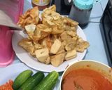Foto langkah ke 3 dari resep Batagor ikan tengiri kulit pangsit.