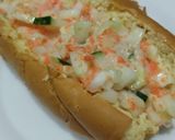 Foto del paso 4 de la receta: Sándwich🌭de carne🍖, queso🧀y verduras cremosas🥕🧅🥒😜!!!
