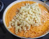 A picture of step 9 of Paneer Fusilli Pasta.