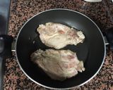Foto del paso 3 de la receta Filetes de magra de cabeza a la sobrasada con alubias
