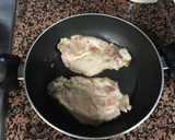 Foto del paso 3 de la receta: Filetes de magra de cabeza a la sobrasada con alubias