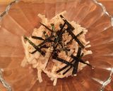 A picture of step 7 of Healthy Daikon radish and tuna salad, 大根ツナサラダ, GF possible.
