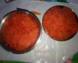 A picture of step 2 of Carrot Halwa.