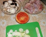 Pas rețetă Farfalle cu carne de iepure și ciuperci 1 fotografie