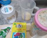 Foto langkah ke 1 dari resep Agar-agar Tape Ketan Ijo.