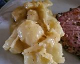 A picture of step 4 of Seared Tuna Medallions with Yuca in Mojo Sauce.