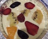 Foto langkah ke 6 dari resep Fruits Pastry Cake with Creamy Vanilla Sauce.