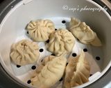 A picture of step 7 of Steamed & Fried Chicken Momos (Dumplings).