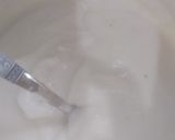 A picture of step 6 of Sinasir with potato vegetable sauce.