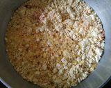 A picture of step 1 of Besan tikka masala.